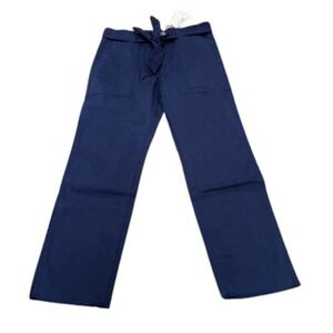 Vineyard Vines Womens Sz 6 Everyday Utility Chino Baltic Blue Pants Belted NWT